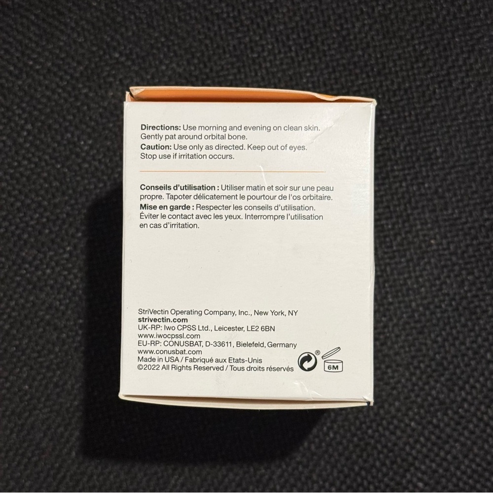 StriVectin-C Firming Eye Cream Vitamin C & Peptides 15 ml / 0.5 fl oz new - Picture 6 of 8